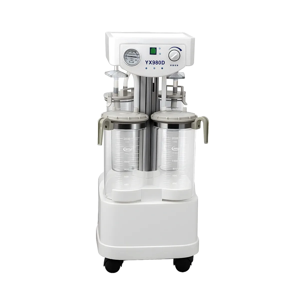 Aspirateur chirurgical Mobile 2×2,5 L 2×4 L
